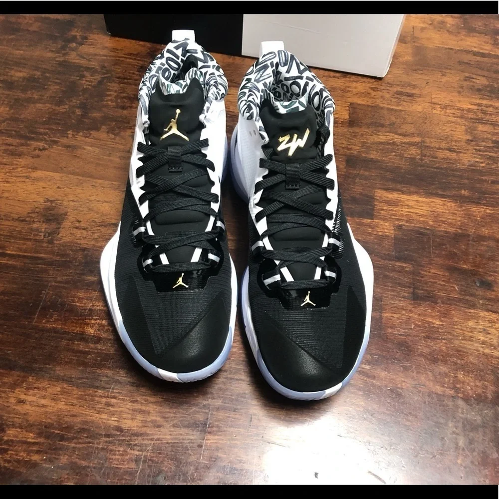 Nike Air Jordan Zion Williamson 1 Black/White Oreo All NEW